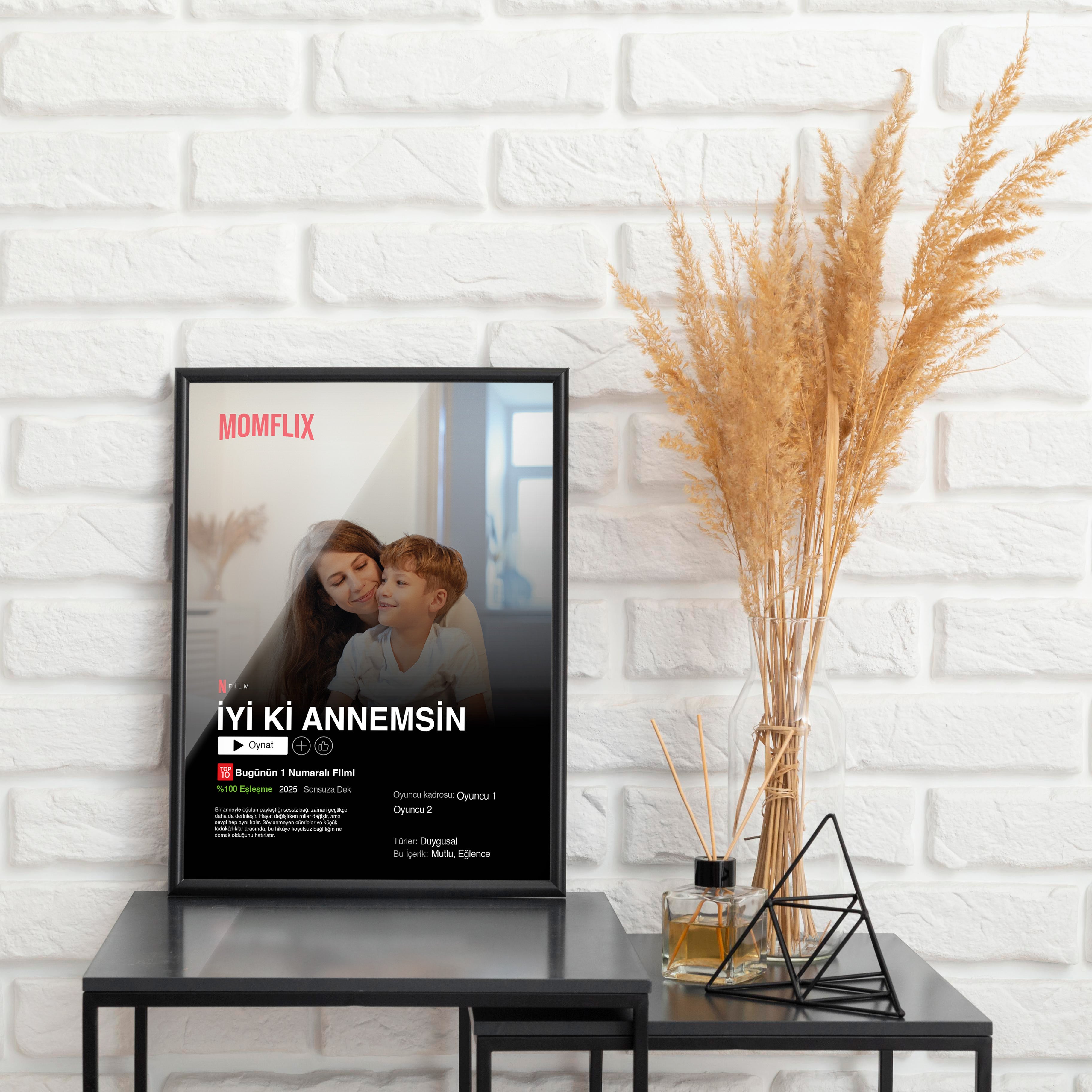 Annelere Özel Netflix Poster Tablosu