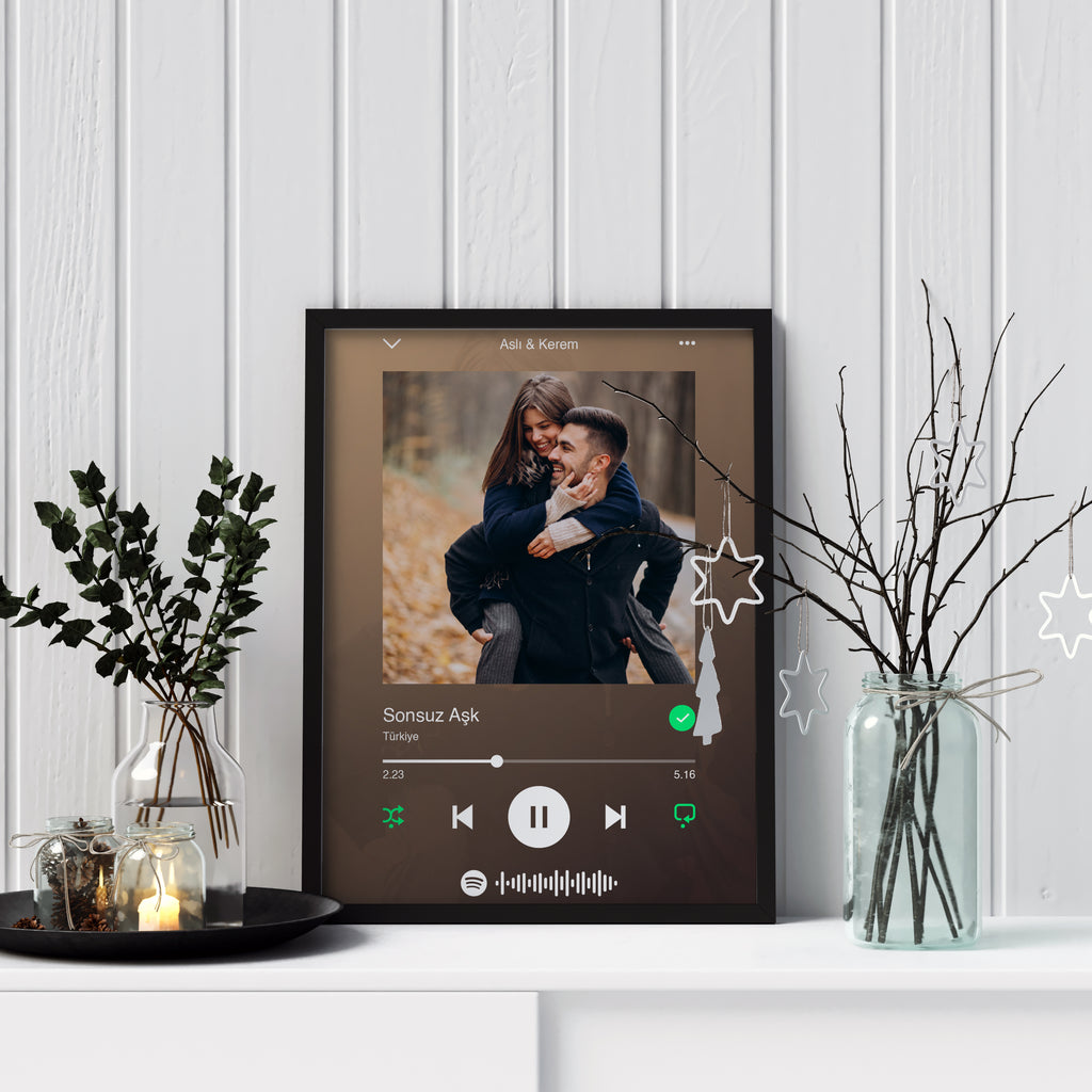 Sevgililer İçin Spotify Poser Tablosu