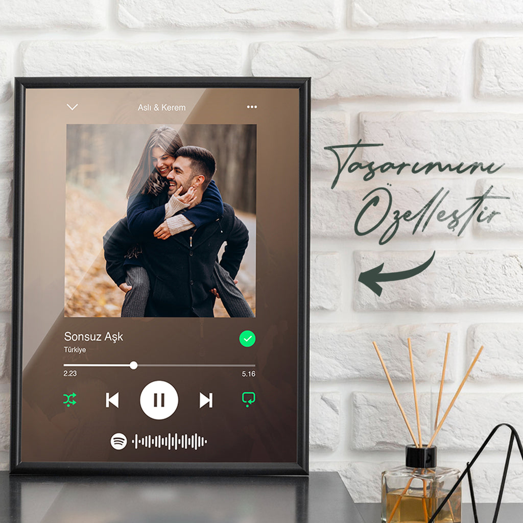 Sevgililer İçin Spotify Poser Tablosu